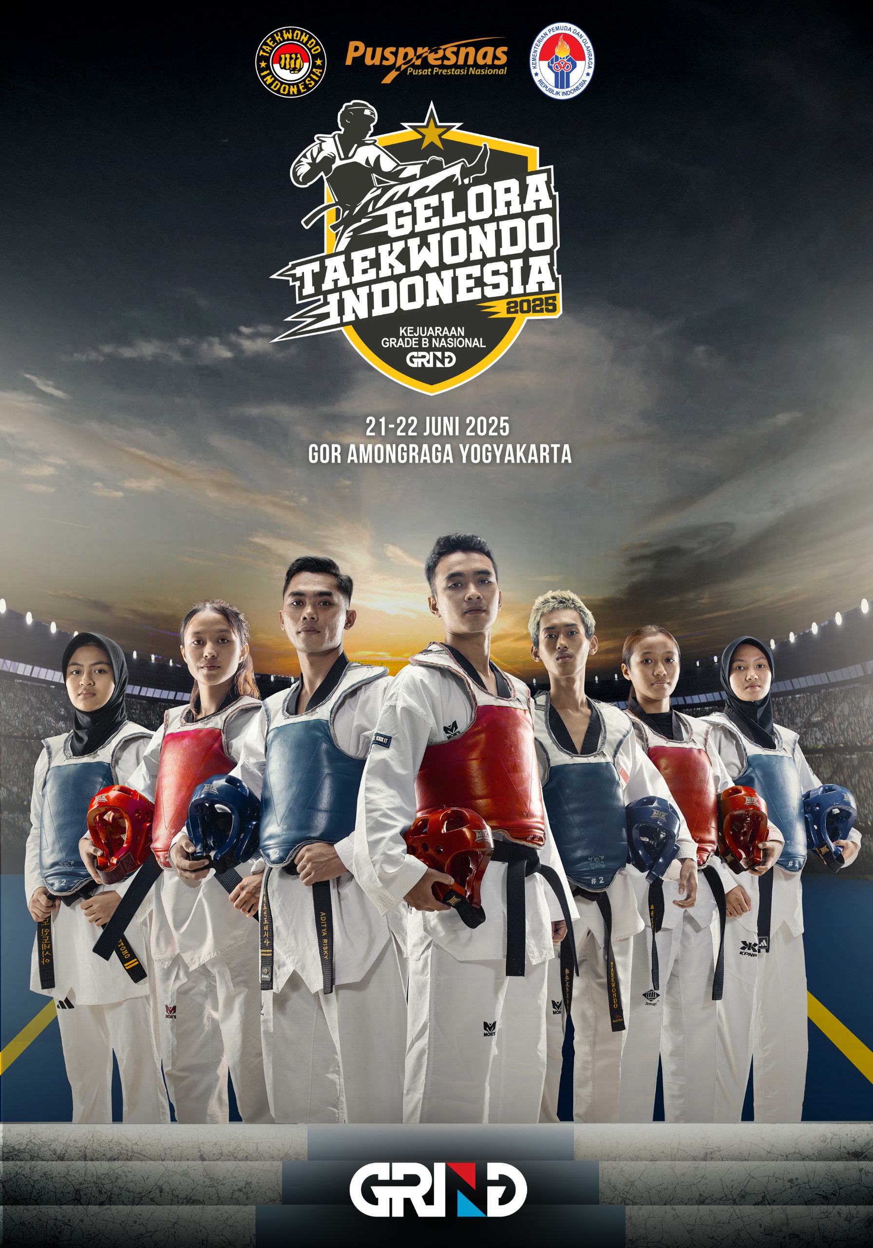 Panggung Juara Taekwondo Indonesia Taekwondo Indonesia Dojang bharawiratc