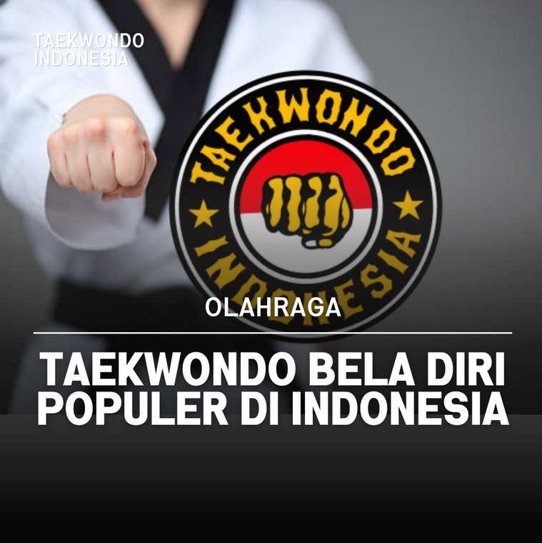 Taekwondo bela diri populer di Indonesia Taekwondo Indonesia Dojang bharawiratc